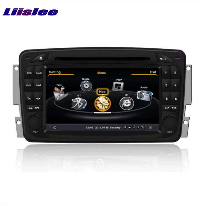 Best Liislee For Mercedes Benz G Class W463 1998~2004 Car Radio Audio Video Stereo DVD Player GPS Navigation S160 Multimedia System 2
