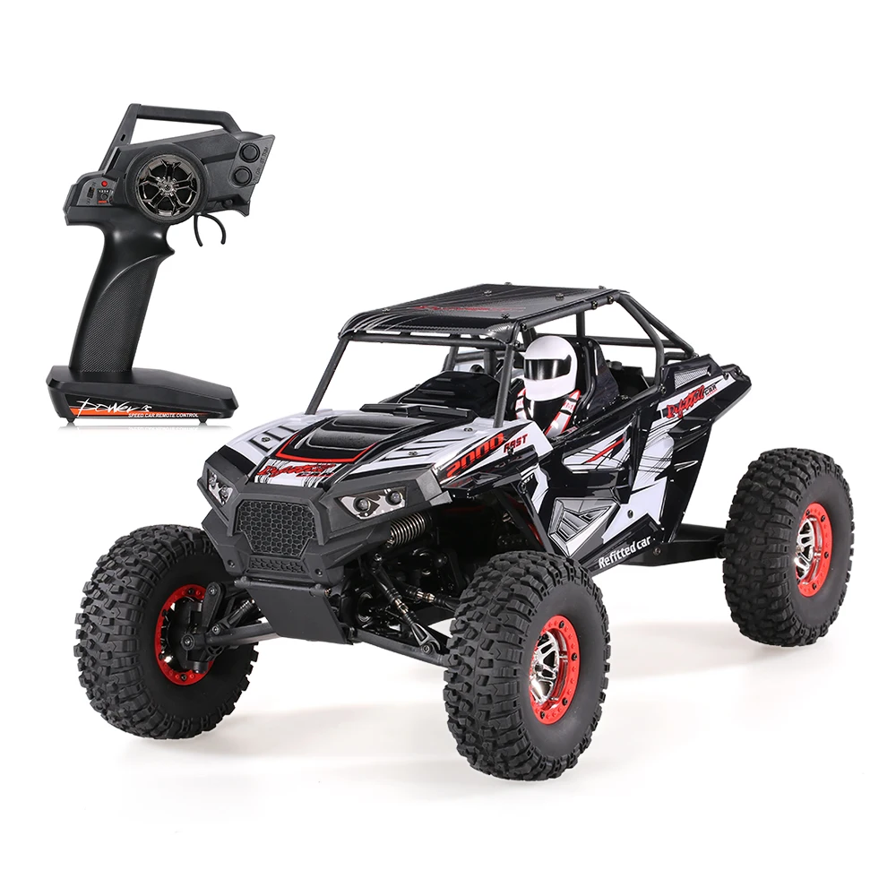 

WLtoys 10428-B2 1/10 RC Car 2.4G 4WD 50Km/h Rock Crawler Remote Control Car Off-Road Desert Baja RC Car RTR