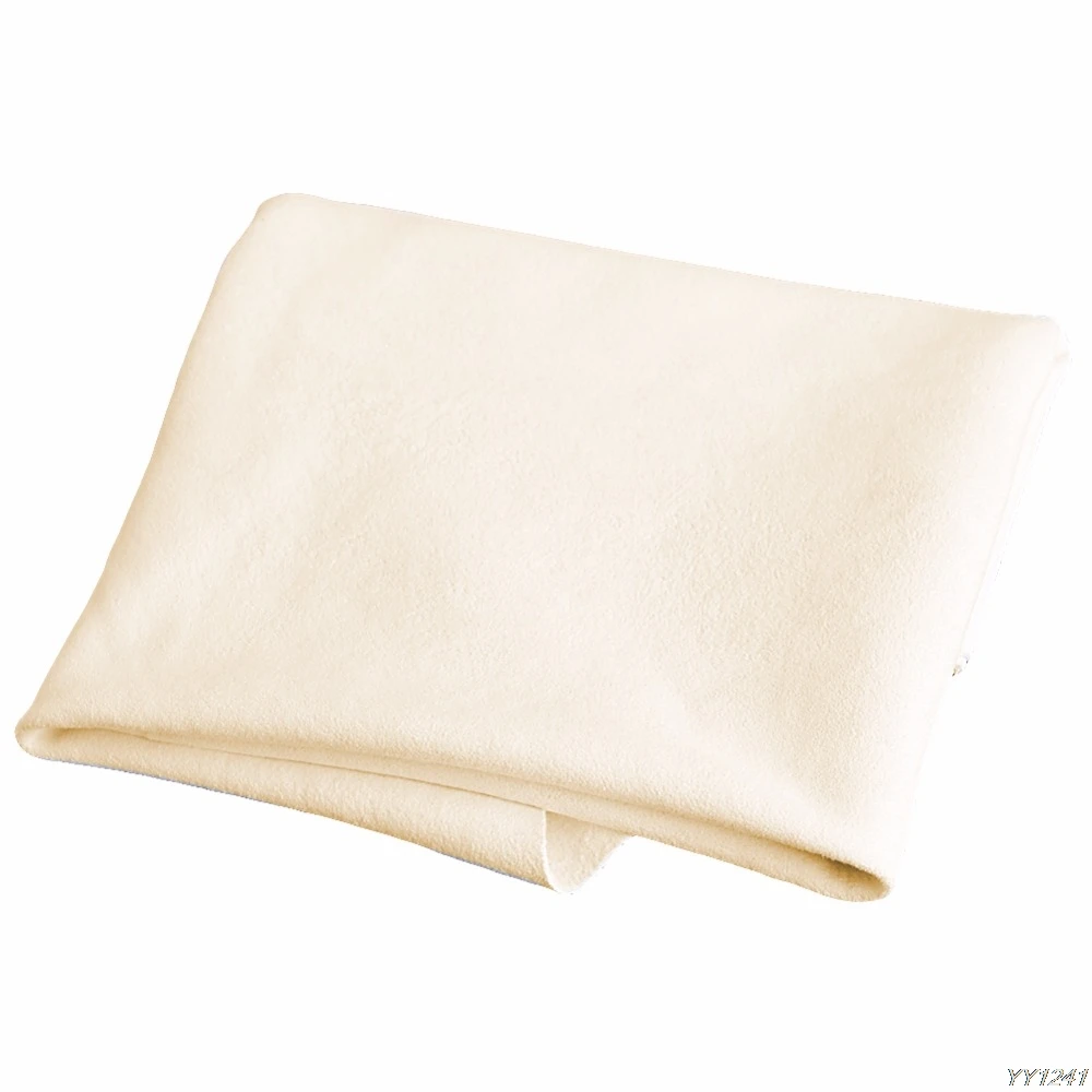 Натуральный Шамми замша кожа Чистка автомобиля чистые полотенца сушка стиральная ткань новое поступление