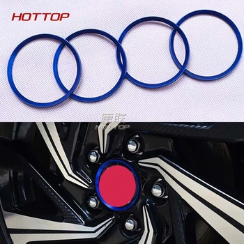 

Car Styling Aluminum Alloy Wheel Hub Cover Decorative Circle For Honda CIVIC HRV HR-V FIT Accrod CRV CR-V City Jade Car-styling