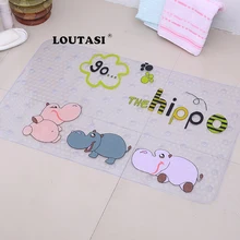 LOUTASI ПВХ Ванная комната коврик туалет коврики душевая Ванная комната ковер всасывания Нескользящие присоски kinthen Ванная комната ковер набор коврик для ванной Декор