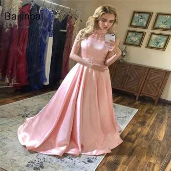 

Baijinbai A Line Evening Gowns 2020 Robe De Soiree Elegant Evening Dresses Long Prom Party Dresses