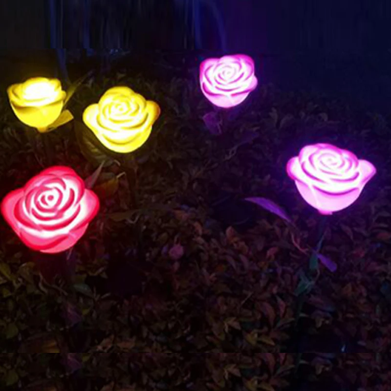 24IP65 6pcs LED Rosa Luz Solar Do