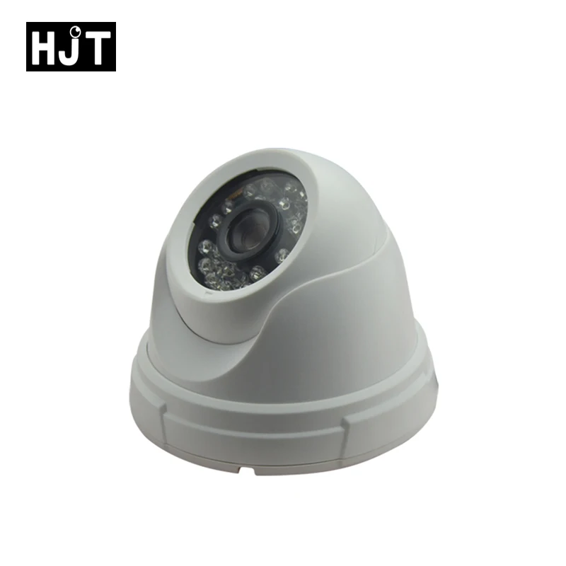 HJT Audio POE 960p HD 1.3mp IP Camera Dome Indoor Plastic White 24pcs LEDS Security HD Network Camera Support Phone P2P ONVIF