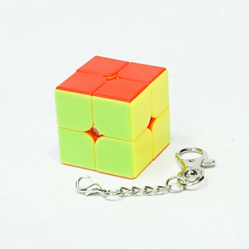 2x2 3x3 Triangl Ivy Колонка 3x3 волшебный куб брелки головоломка игрушка Головоломка с быстрым кубом куб брелок обучающая игрушка для детей подарок