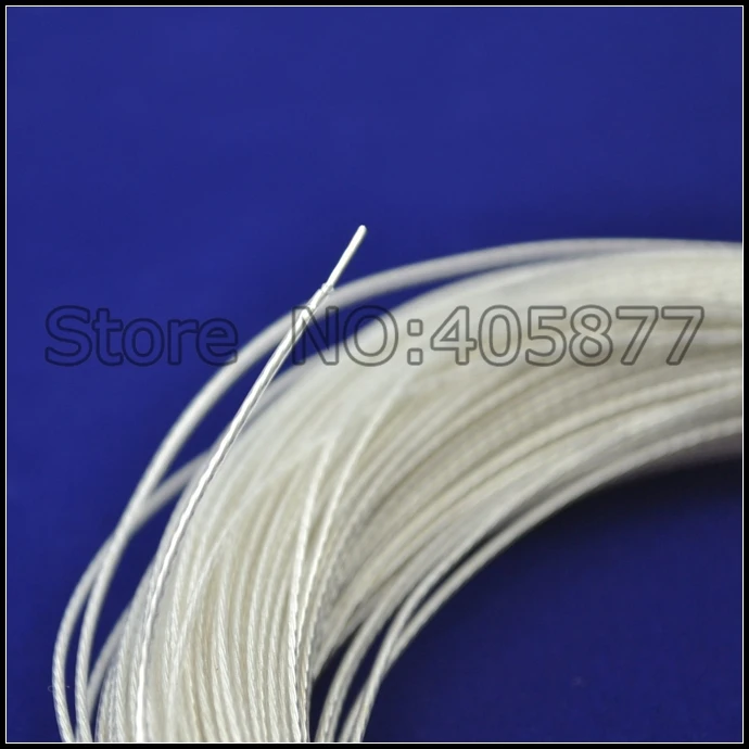 95m 0 75mm2 18awg wire high purity silver plated OCC wire for audio DIY 0 23x19 strands audio headphone wire
