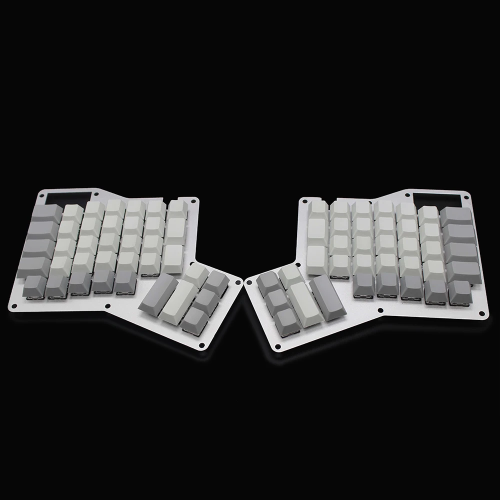 YMDK Вишневый профиль толстый PBT пустой Ergodox Keycap Набор для Ergo Ergodox клавиатура