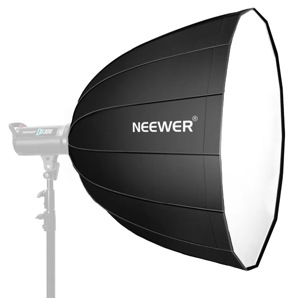 Neewer 48 дюймов/120 сантиметров глубокий шестигранный софтбокс быстро складывается с