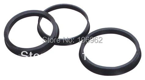 

72.6-65.1mm 4pcs/set Black Plastic Wheel Hub Centric Rings Custom Sizes Available Wheel Rim Parts Accessories Retail & Wholesale