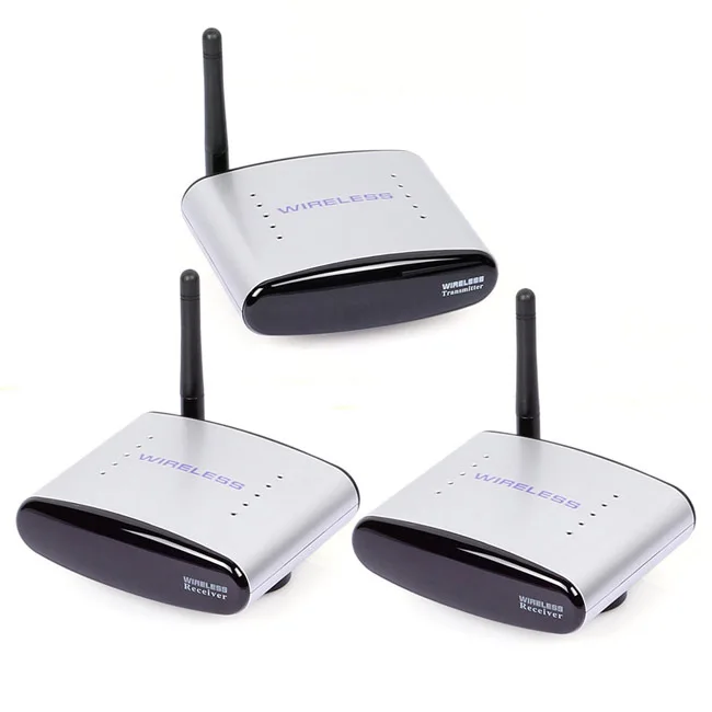 2.4GHz Wireless Audio Video AV Transmitter Receiver 1 Receivers