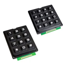 4x4 3x4 Матрица клавиатуры модуль использовать ключ PIC AVR штамп Sml 4*4 3*4 Пластиковые ключи переключатель для контроллера Arduino
