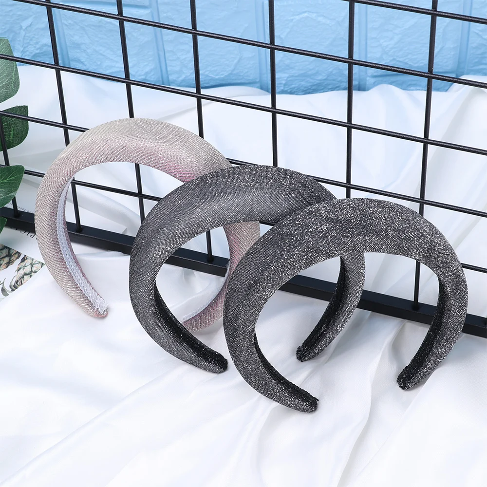 

1Pc Thick Sponge Velvet Hairbands Headbands For Women Girls Head Bands Head wear Fashion Hair Bands Accessories Drop Shipping