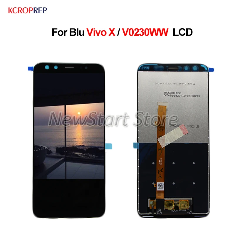 

For Blu Vivo X V0230WW LCD Display Touch Screen Digitizer Assembly 100% New 6.0" For Blu Vivo X lcd Replacement Accessory