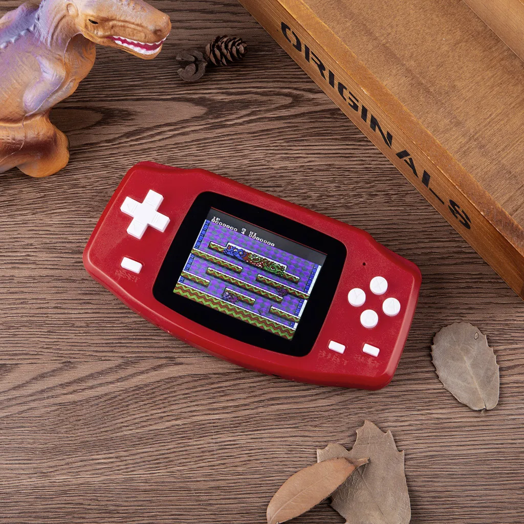 Ретро Классическая игровая консоль портативный 600 Встроенный 3,0 дюймов Поддержка игр для подключения ТВ с геймпадом подарки для детей
