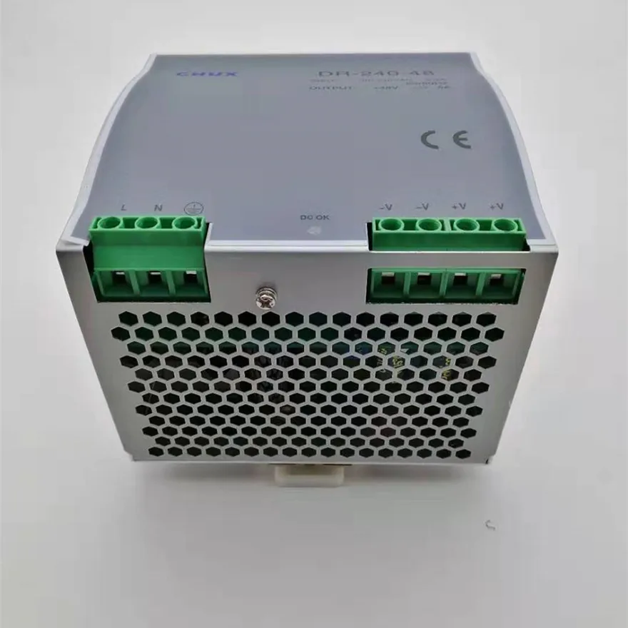 240W 48V Переключая Питание 5A Din rail типа AC/DC DR240W выключатель с одним выходом трансформатор Светодиодный драйвер SPMS