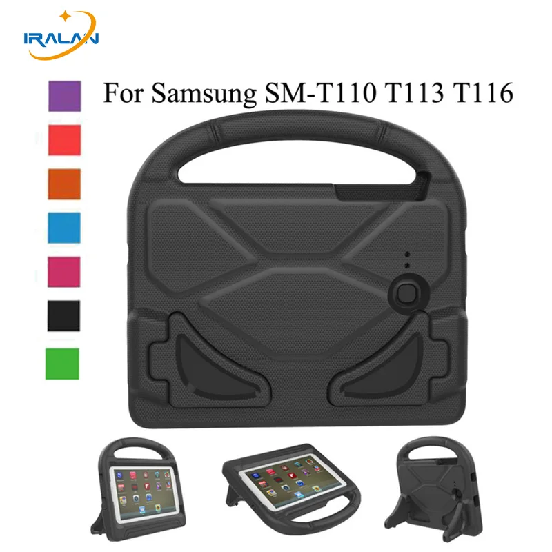 

2018 New 3D Kids Cute Cartoon Shockproof EVA Foam Cover For Samsung Galaxy TAB 3 Lite 7.0 T110 T111 T113 T116 Tablet Case+stylus