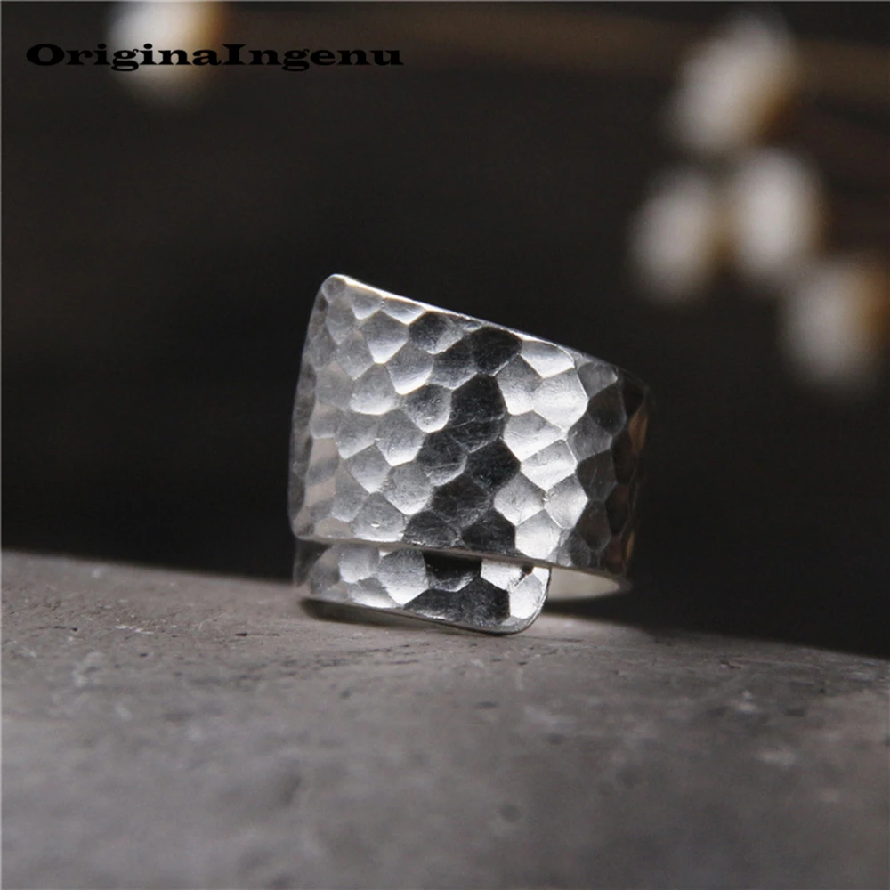 

Vintage Jewelry 925 Sterling Silver Ring Punk Charm Bohemia Minimalism Mom Birthday Gift Haut Femme Rings for Women Anillos