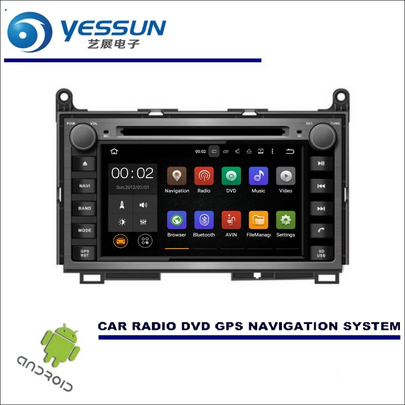 

YESSUN For Toyota Venza 2008~2013 - CD DVD GPS Player Navi Radio Stereo Screen Car Multimedia Navigation Wince / Android System