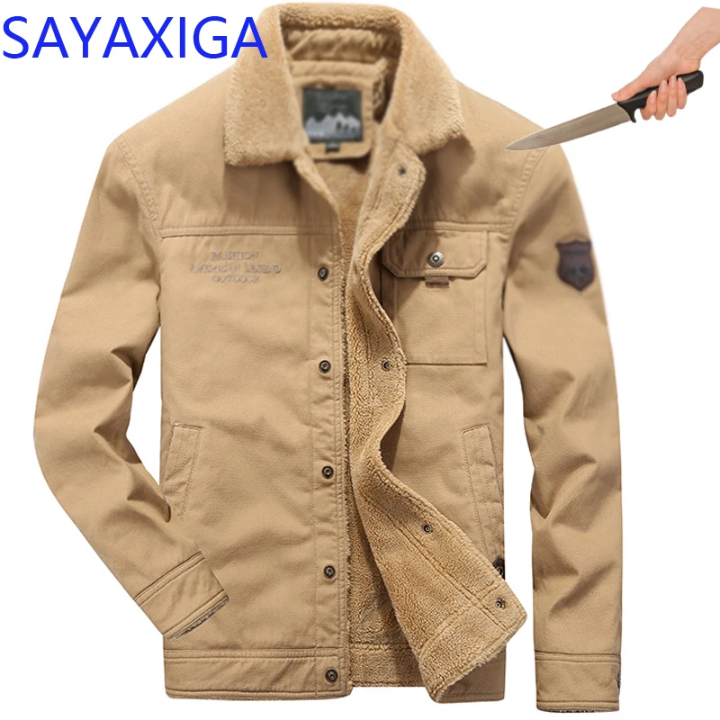 

Self Defense Tactical Gear Anti Cut Anti-Knife Cut Resistant Men Jacket Anti Stab Proof Clothes winter velvet Security outfits