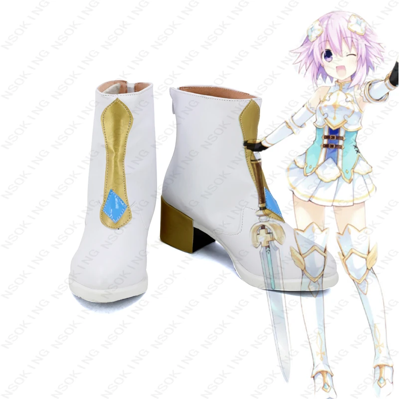 

New Hyperdimension Neptunia Cosplay Anime Boots Tailor-Made