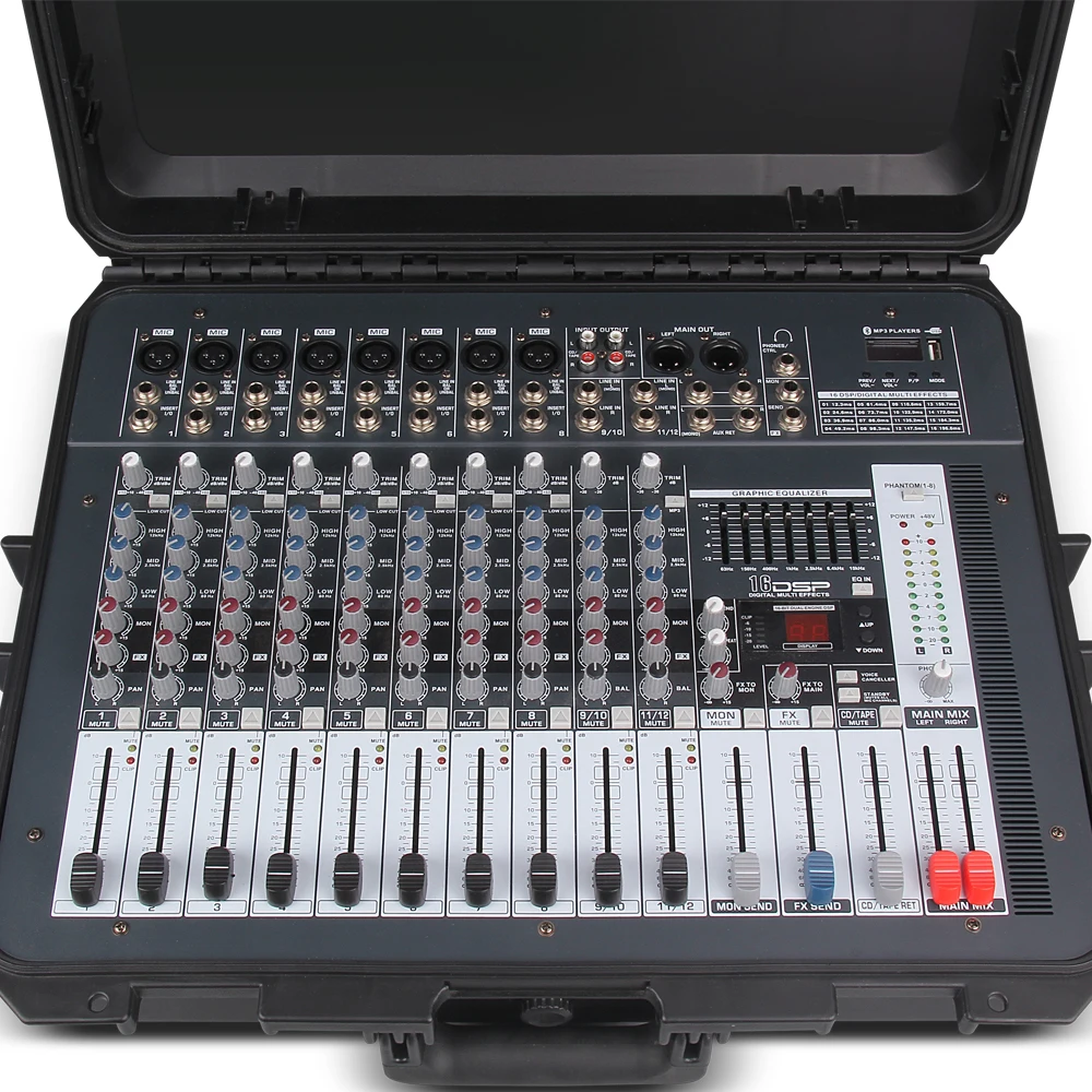 Good quality Clean sound!!! 12 Channels 500 Watt