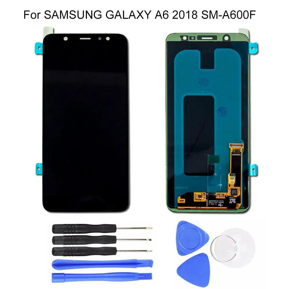 

Phone LCD Screen Display Touch Digitizer for Samsung Galaxy A6 2018 SM-A600F touch Screen Digitizer Assembly Replacement