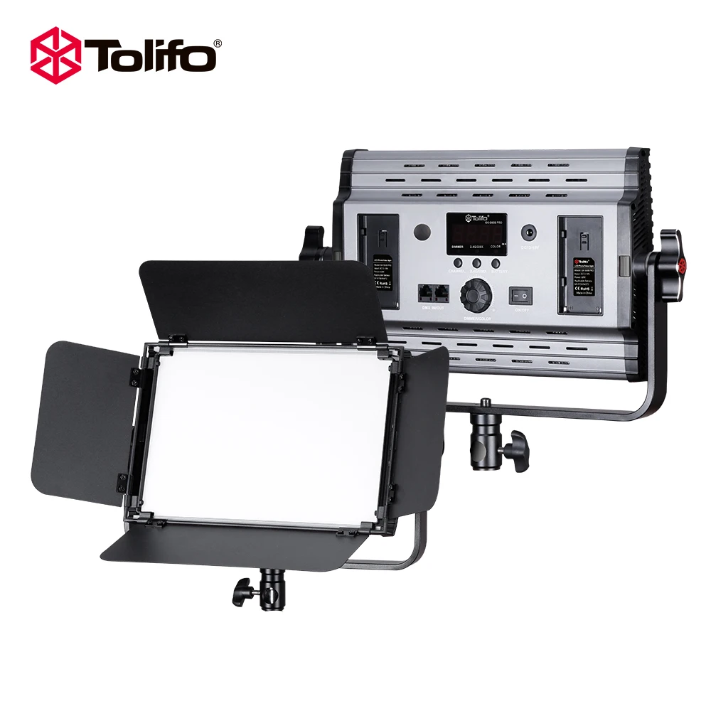 Tolifo GK S60B 60W 600pcs светодиодные лампы для фото и видеосъемки двухцветные с