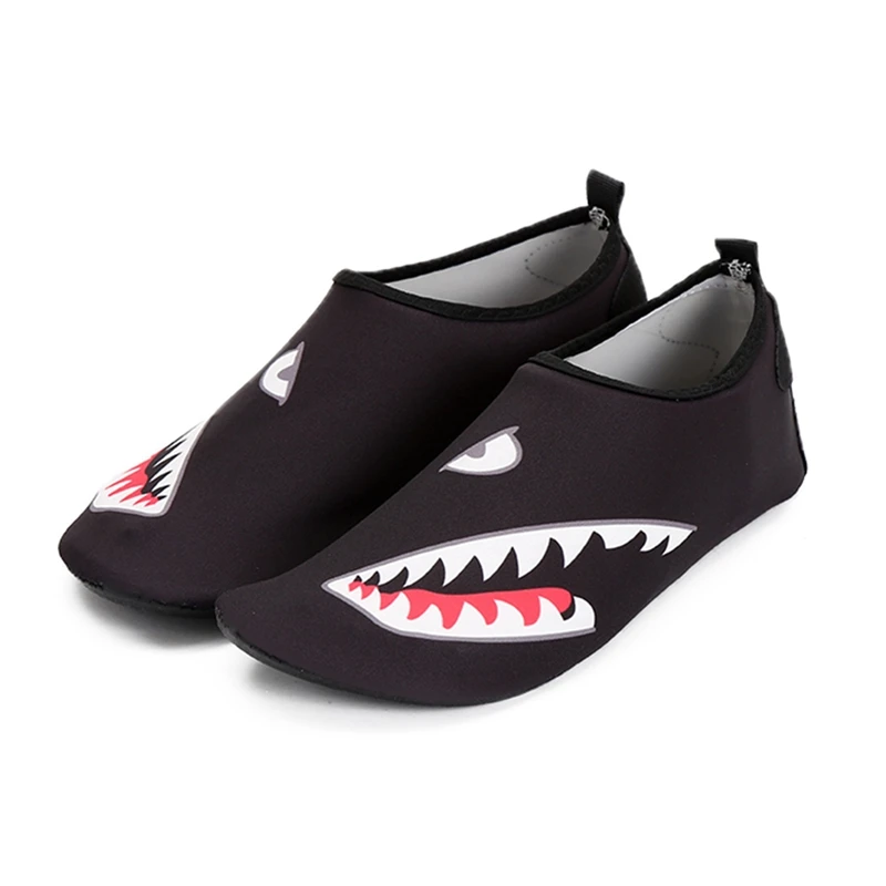 Легкая водонепроницаемая обувь с принтом; нескользящая быстросохнущая обувь; уличная летняя пляжная обувь для подводного плавания; обувь для дайвинга - Цвет: A