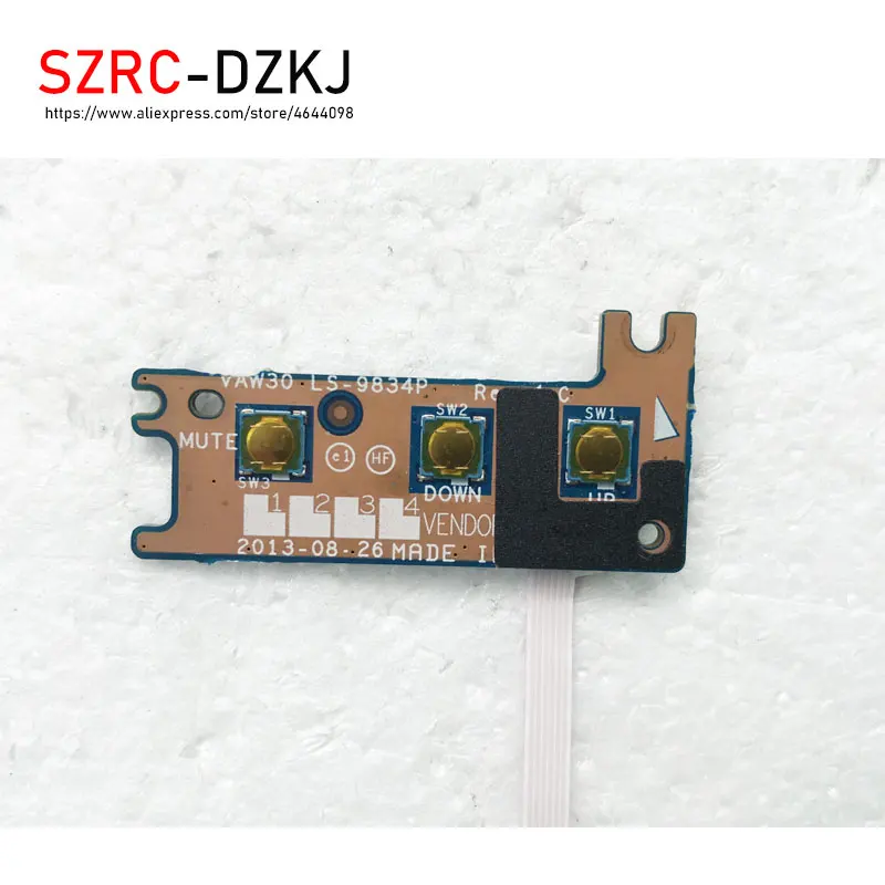 SZRCDZKJ Оригинал для Dell E5440 E5540 медиа кнопочная плата с кабелем VAW30 LS 9834P|Компьютерные