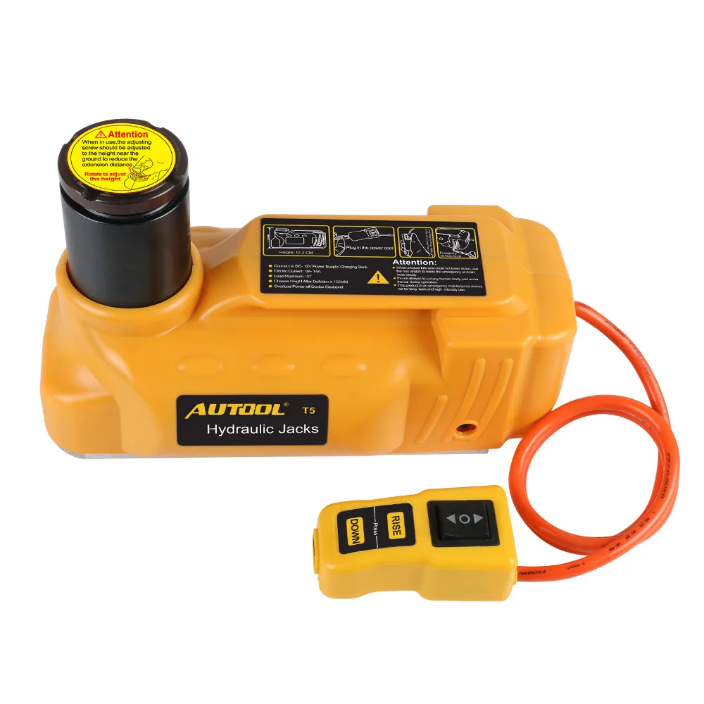

DC12V 5T Car Hydraulic Floor Jack Tire Replacing Jack Lifting Jack Automotive Electric Car Jack for BMW/AUDI/Off-road Vehicle