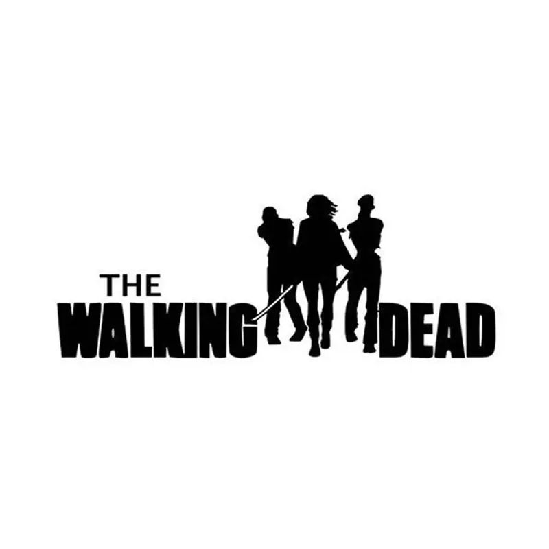 Tancredy The 2nd Half Price 14.3*5.3cm Walking Dead Car Stickers and