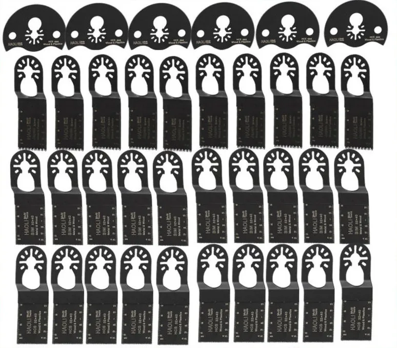 

36 pcs quick change oscillating multi tool saw blade for electric tools accessories as Fein Dremel,good price and fast devliery