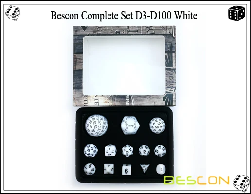 Bescon Complete Set D3-D100 White-4