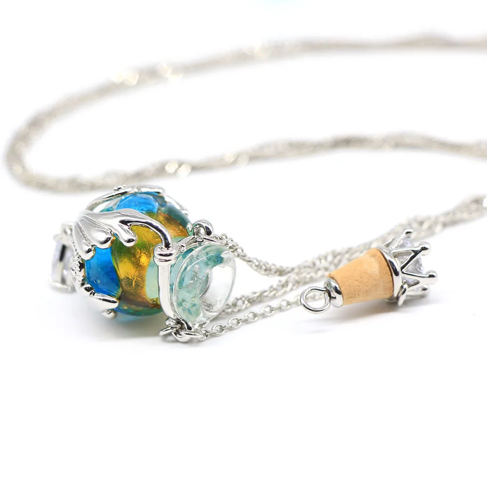

2017 Spring New Arrive Metal Wrapping Roulld Essential oils Bottle Pendant Leather Necklaces Personality Aromal Jewelry