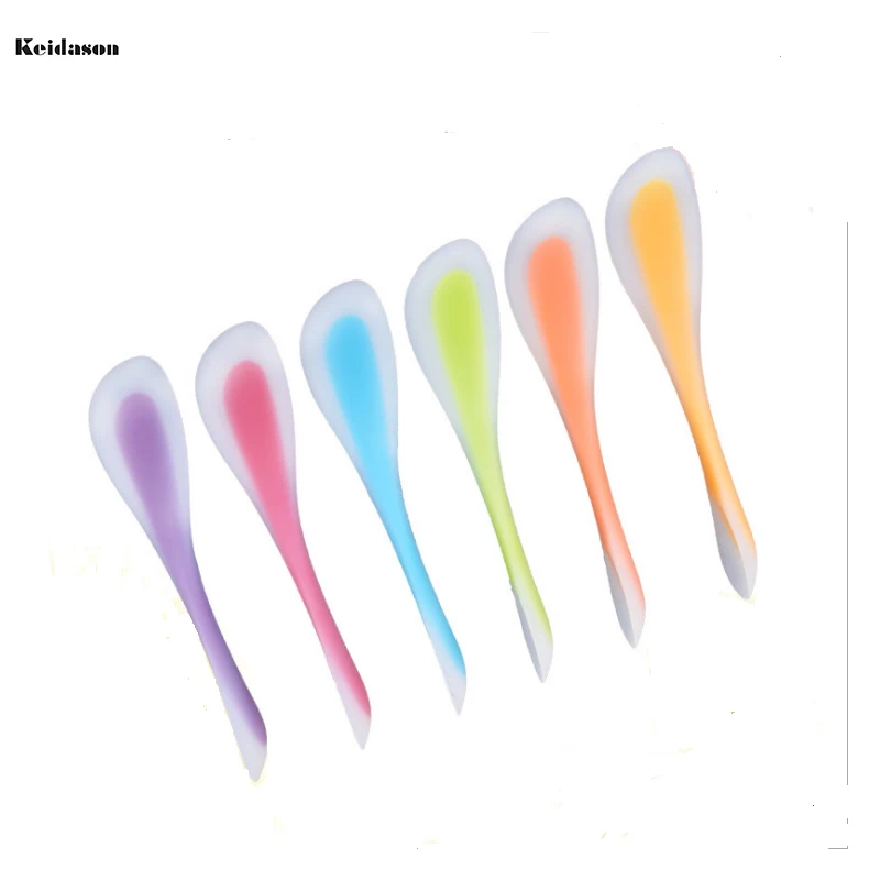 Double Silicone Spatula Spoon Cookie Spatulas Pastry Scraper Mixer