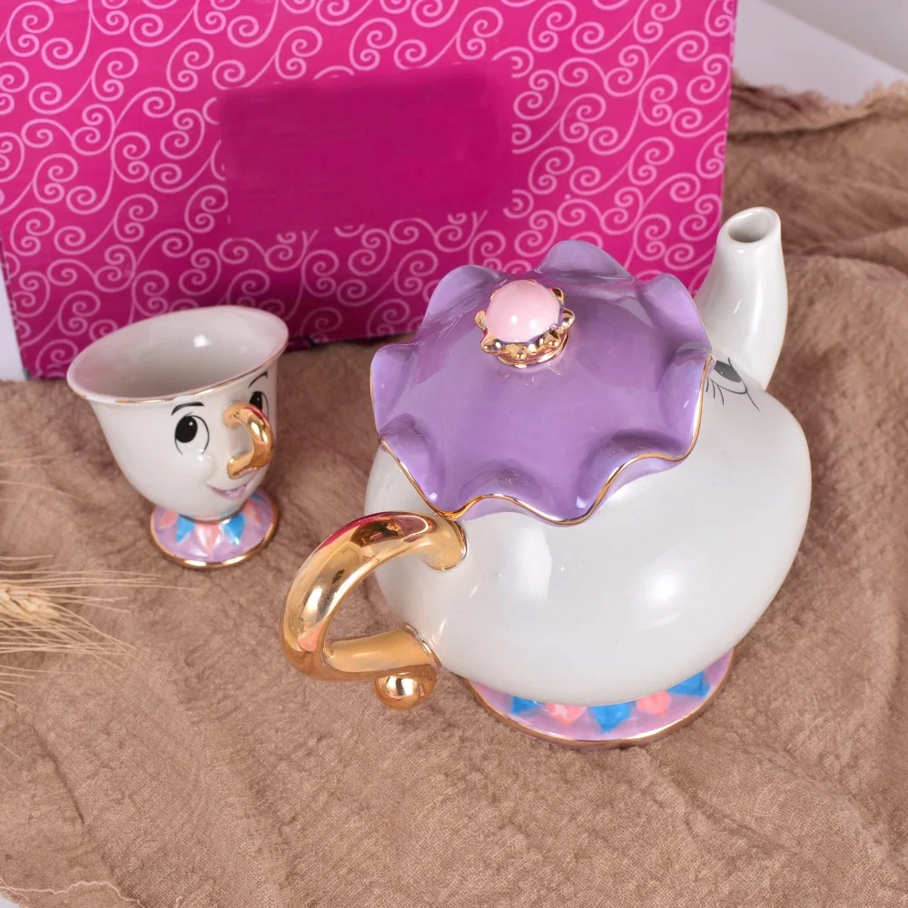 Классический мультфильм красота и чудовище чайный горшок кружка Mrs Potts Chip Cup Набор