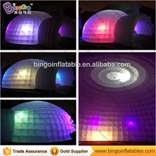 15 м гигантский надувной купол палатка-иглу со светодиодной подсветкой игрушка палатка