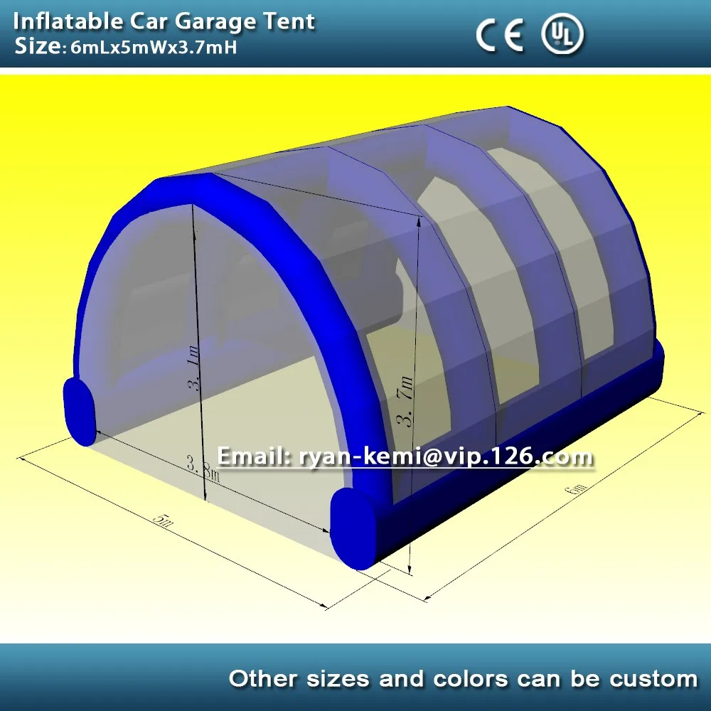 inflatable-car-Garage-tent-cover-portable-inflatable-vehicle-tent-inflatable-tunnel-tent-outdoor-inflatbale-marquee