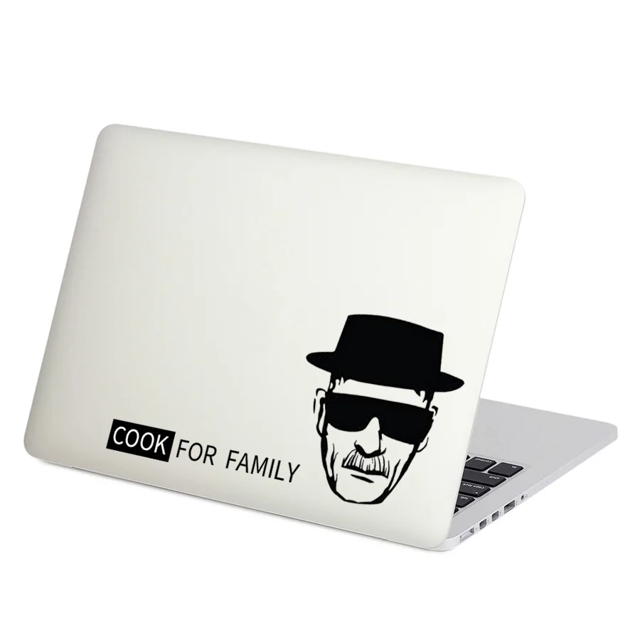 Наклейка для ноутбука с цитатами во все тяжкие Виниловая наклейка Macbook Pro Air Retina Mac