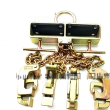 2TON для 4 бочонок Железный бочкопогрузчик, зажим для подвешивания, барабаны бочонок цепь подвесной крюк