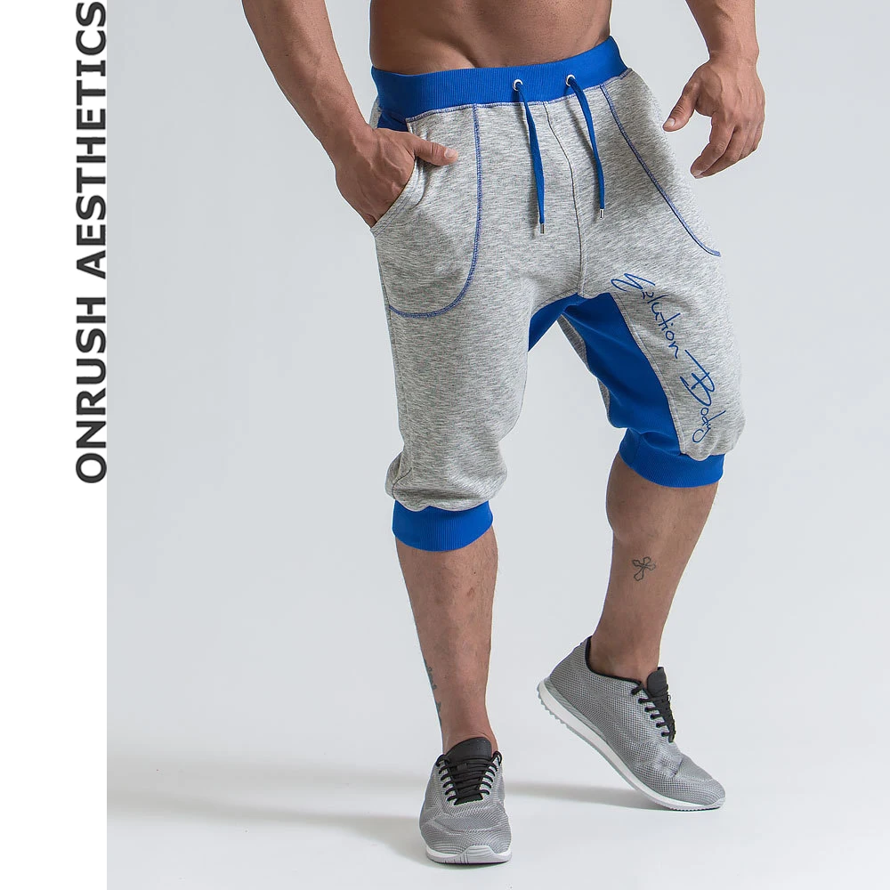 OA Muscle Men's Workout Shorts Summer New Fashion Pure Cotton