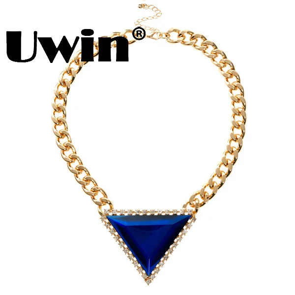 2015 NEUE HOTSale gem Strass Große Marke ZA halskette büro dame halskette kristall halskette Modeschmuck für frauen