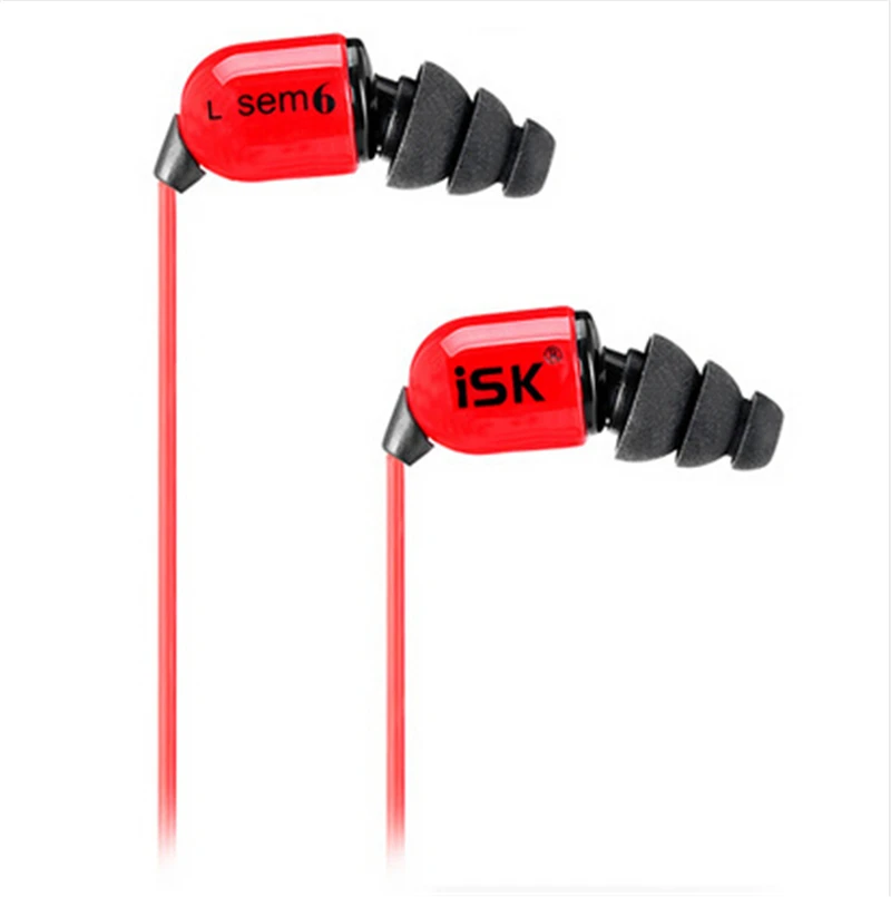 Оригинальные Внутриканальные наушники ISK SEM6 высококачественные