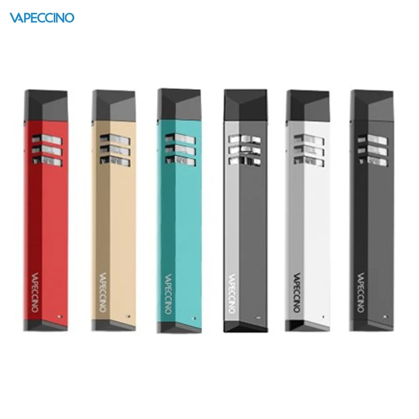 

Original VAPECCINO Mate1 Starter Kit 410mAh Built-in Battery E Cigarette Mini Stick Vape Pen VS Fit NOVO E Cigarette Kits