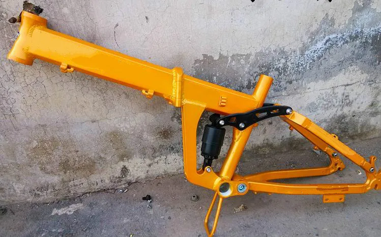 Clearance Kalosse  Snow folding   bike frame  20*4.0 tires DIY  colors   Children  Beach  Bike accessories ,aluminum alloy  MTB  frame 3