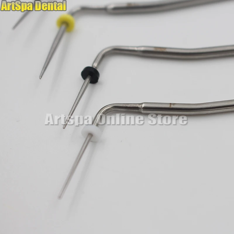 Beste 4 kleur Tandheelkundige Pen Verwarmde Tip Naalden Voor Endodontische Wortel Obturation Endo Draadloze Guttapercha Systeem