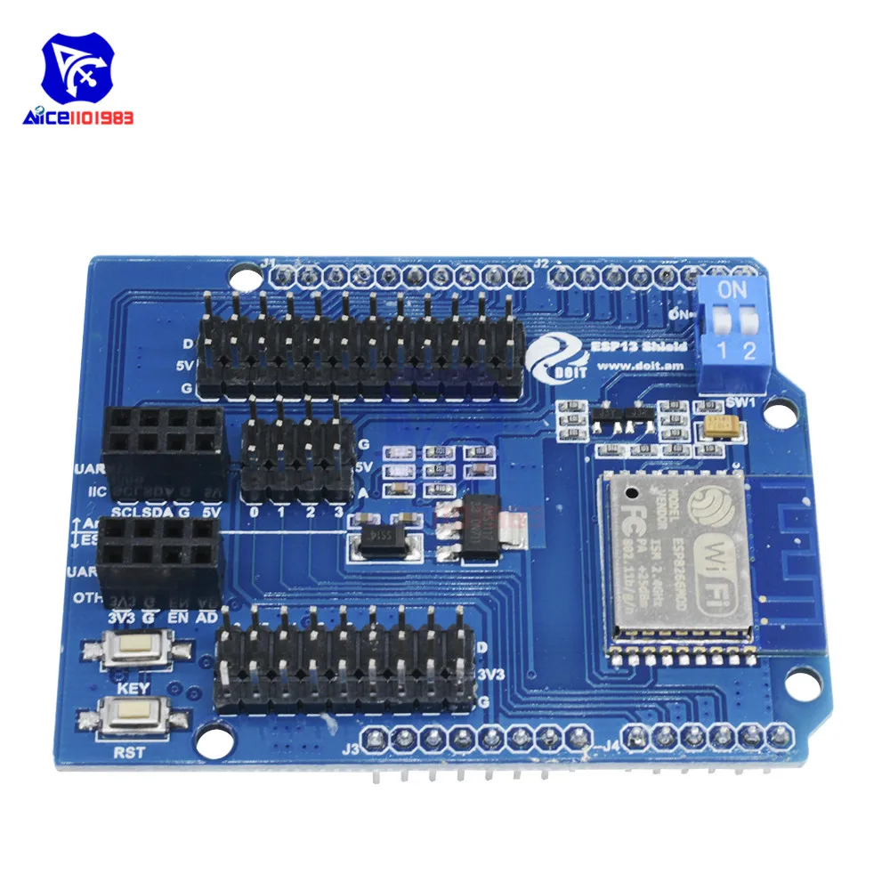 Плата расширения ESP8266 с Wi Fi Женская плата разработки модуль для Arduino R3 UNO