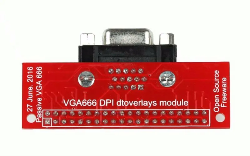 Адаптер VGA 666 для Raspberry Pi A+ B+ Raspberry Pi 3 Model B+ RPI 3 Модель B plus Raspberry Pi Zero Gert-vga-адаптер