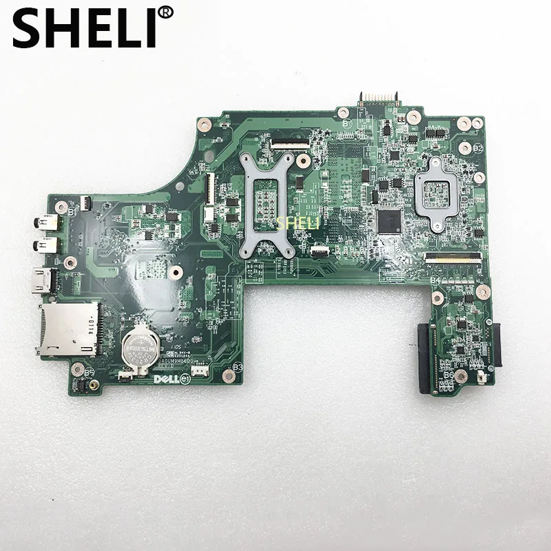  SHELI FOR DELL CN-0GKH2C GKH2C Laptop Motherboard Inspiron 17R N7010 DA0UM9MB6D0 HM57 System Board 