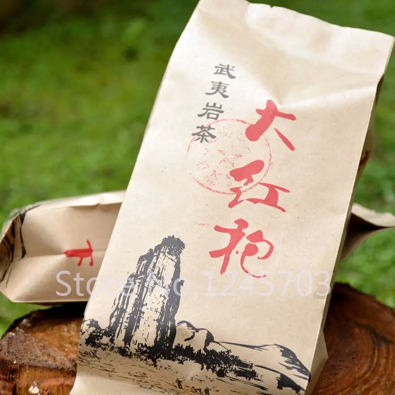 

2015 Years Da Hong Pao Oolong Tea The Original Wuyi Cliff Tea Big Red Robe Healthy Care Chinese Tea